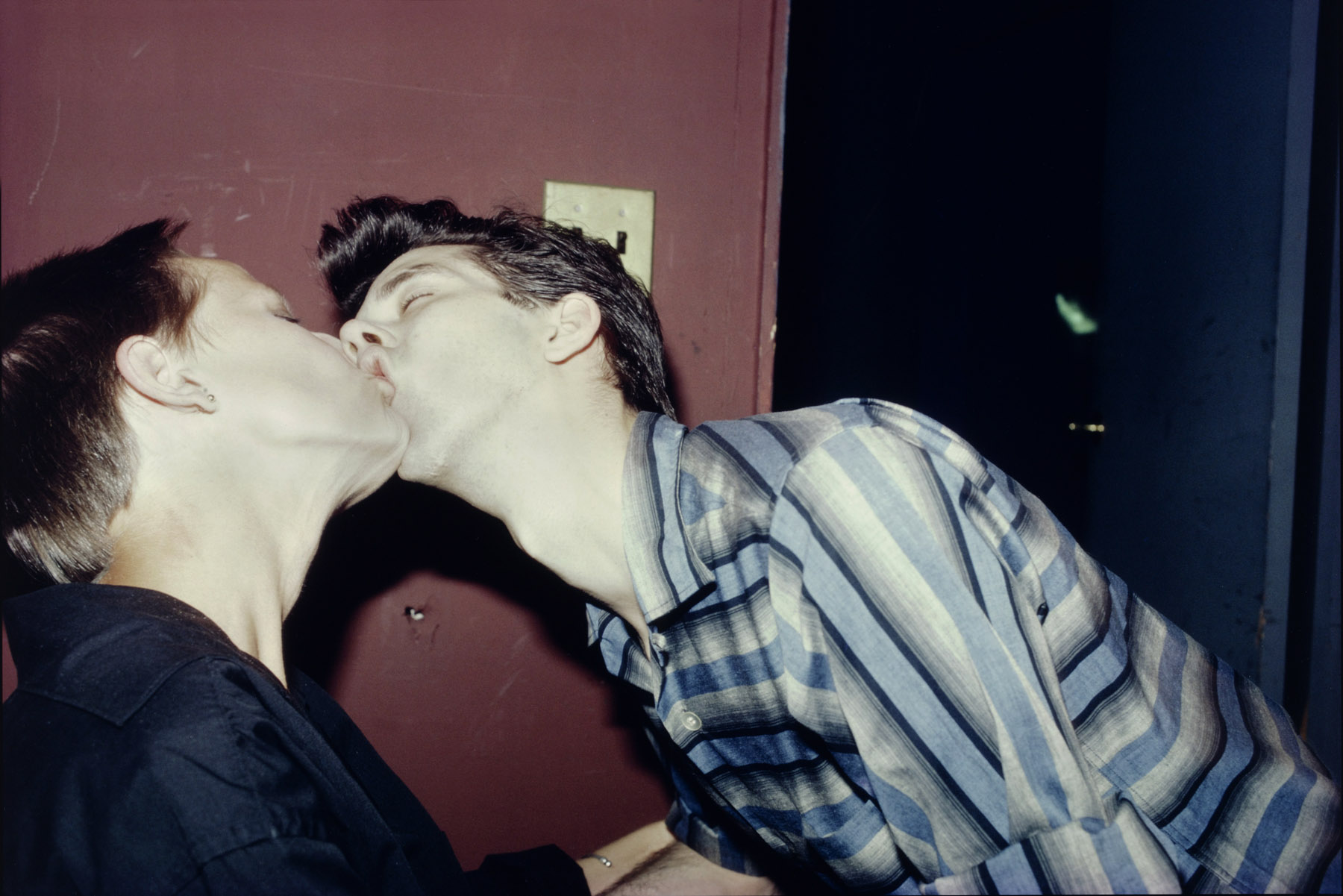 Philippe H. and Suzanne Kissing at Euthanasia, New York City